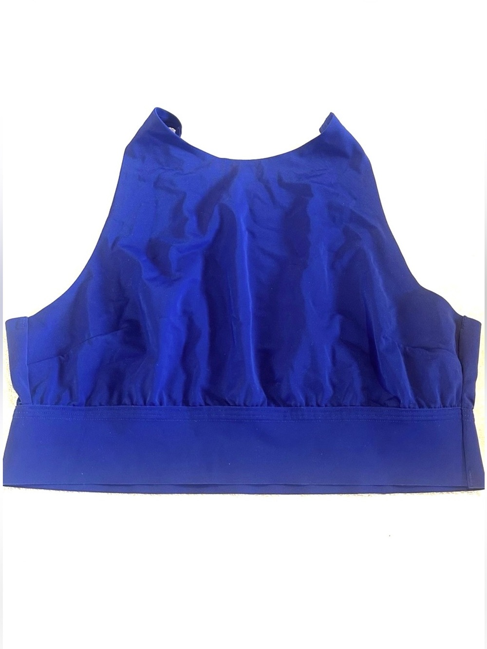 Savage X Fenty Royal Blue High-Neck Sports Bralette